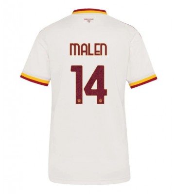 AS Roma Donyell Malen #14 Udebanetrøje Dame 2026-27 Kortærmet